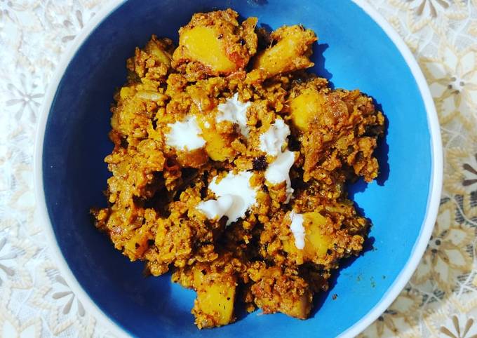 Easiest Way to Make Jamie Oliver Potato Soya Keema