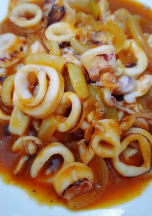 Foto resep Cumi asam manis