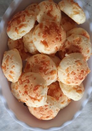 Una foto de Chipá (con aceite)