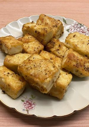 炸雞蛋豆腐 的食譜成品照片