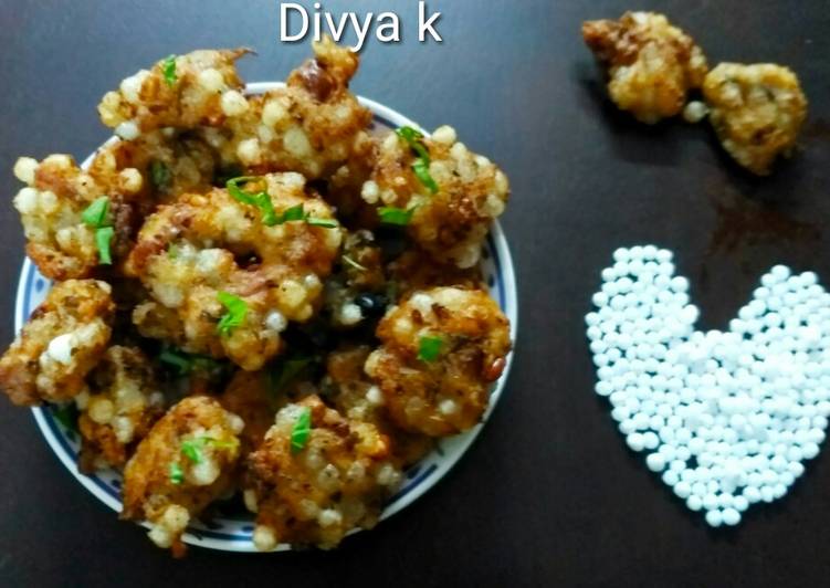 How to Make Homemade Sabudana pakoda