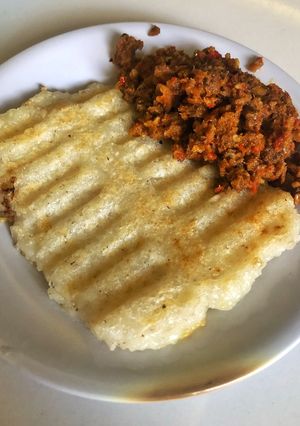 Foto resep Ketan Bakar/ Panggang Sambel Oncom