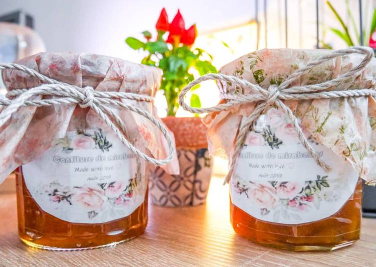 Recette Des Confiture de mirabelles