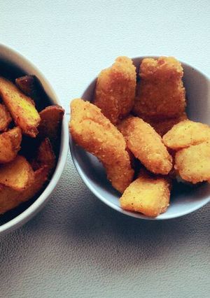 Foto resep Ikan Dori dan Kentang Goreng (Fish and Chips) 