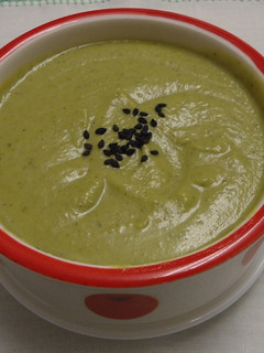 Una foto de Crema de brócoli