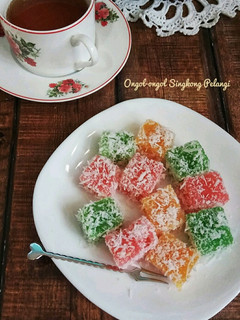 Foto resep Ongol-ongol Singkong Pelangi
