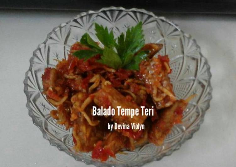  Resep  Balado  Tempe  Teri  oleh Devina Violyn Cookpad