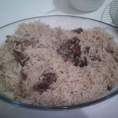 A picture of Mutton pulao.