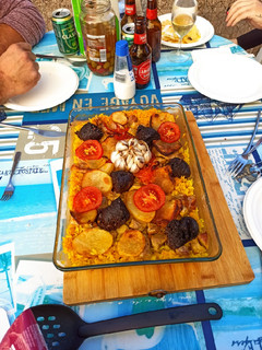 Una foto de Arrós al forn