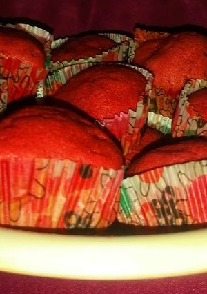 Red velvet cake ainihin hoton girkin