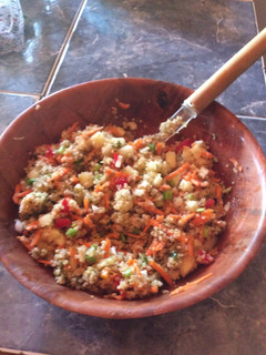 Una foto de Ensalada de quinoa