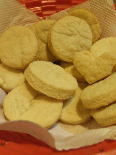 Una foto de Bizcochitos de queso crema