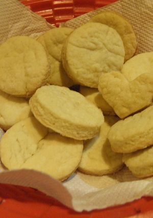 Una foto de Bizcochitos de queso crema