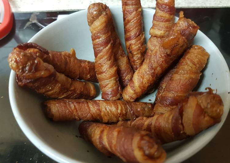 How to Make Homemade My large pigs in blankets😁