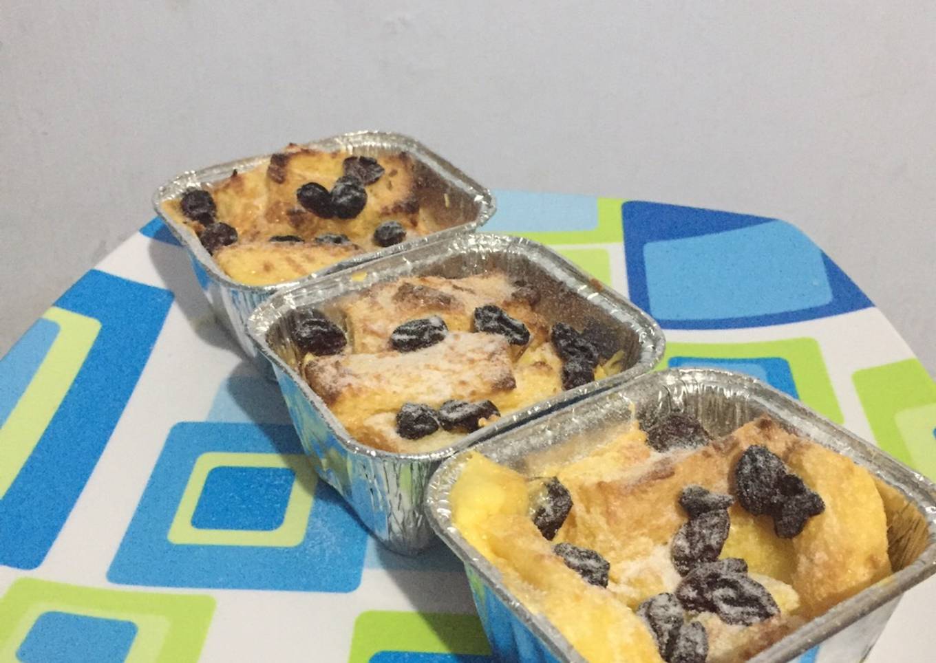 Puding Roti Tawar Simple Enak