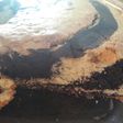 Queque cebra de chocolate y almendra