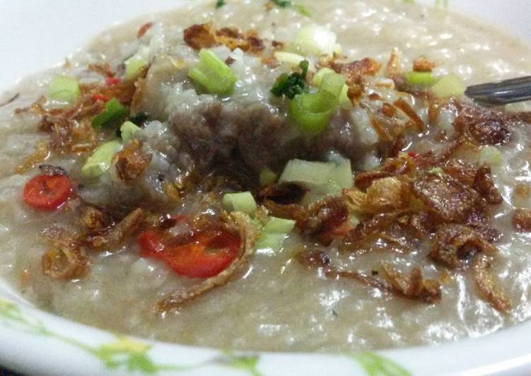 Bubur Lambuk (Malaysian Porridge)