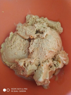 Una foto de Helado de dulce de leche