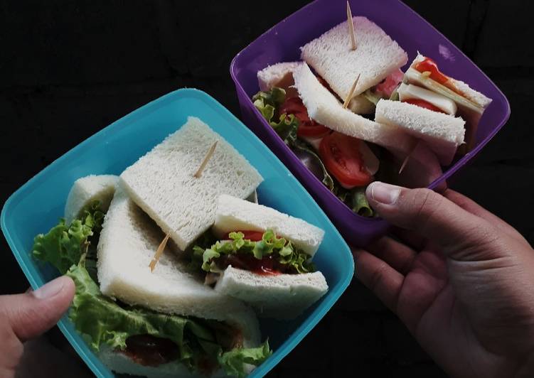 Ide bekal : Mini Sandwich