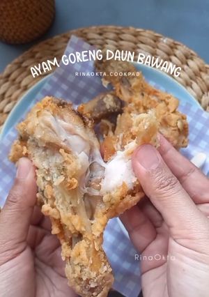 Foto resep Ayam Goreng Daun Bawang