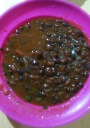 A picture of Beans stew#4weekschallenge.