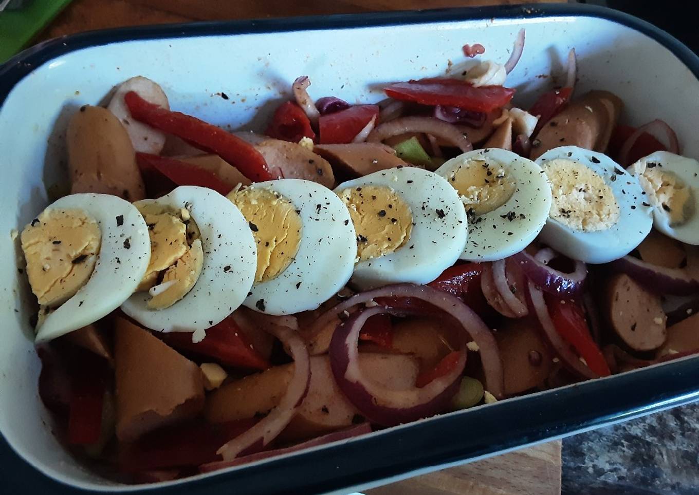 Sig's Summer Sausage Salad