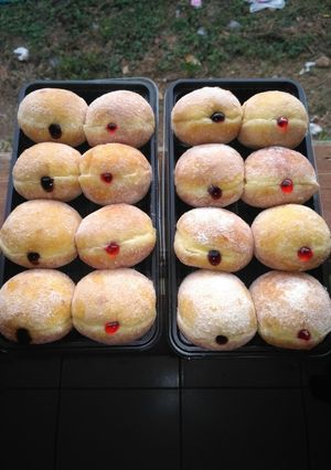 Foto resep Bombolini atau donat isi selai