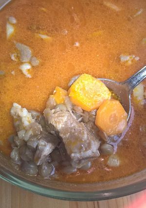 Lencse gulyás! 👌 recept fotója