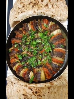 صورة لوصفة كباب باذنجان 😋 اكلة حلبية على اصولا جربوها وادعولي