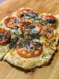 Pizza margarita al tartufo