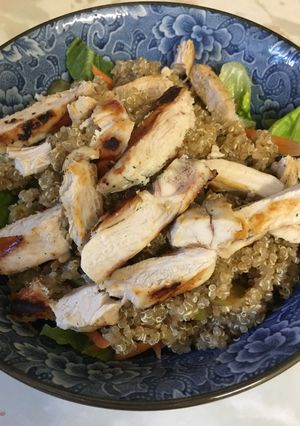 Foto de Salada de frango e quinoa