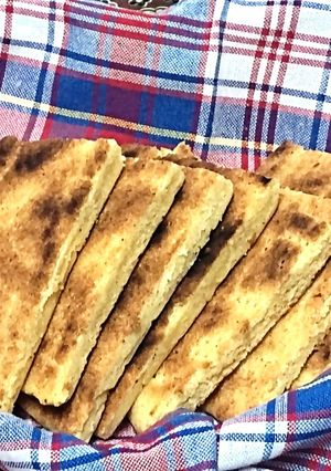 صورة لوصفة كسرة رخساس 👍