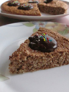 Una foto de Bizcocho de fresa y chocolate diet
