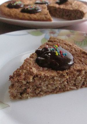 Foto principal de Bizcocho de fresa y chocolate diet