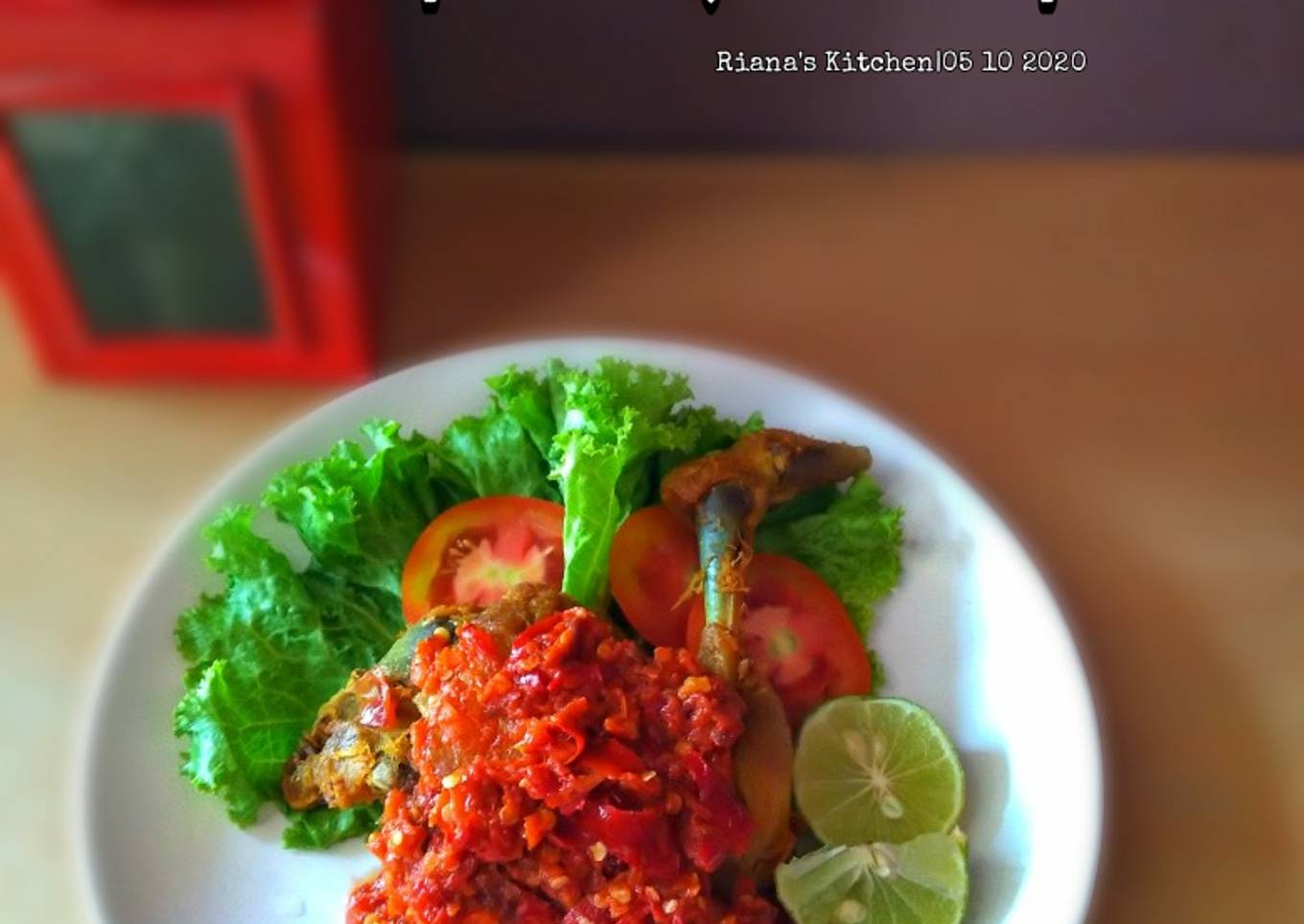 Resep # Ayam Goreng Sambal Penyet👌, Sempurna