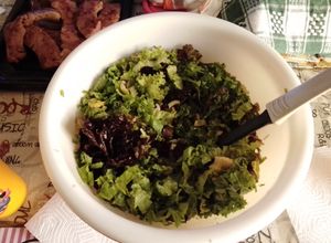 Una foto de Ensalada de Porotos Tape y Jurel