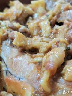 Una foto de Mis gazpachos manchegos con champiñón y picadillo versión 2