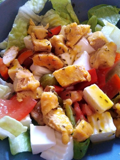 Una foto de Ensalada de pechuga