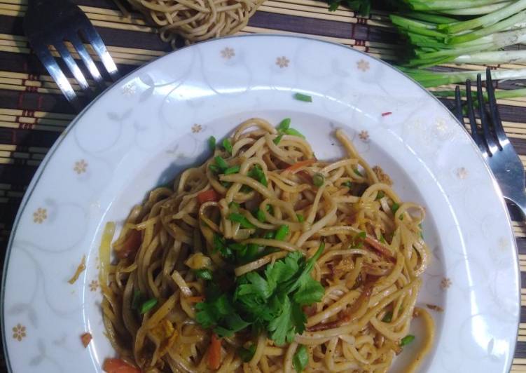 Easiest Way to Make Speedy Egg fried noodles