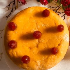 A picture of Mango cake.