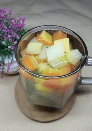 Foto resep Es Buah Cocktail Jadul