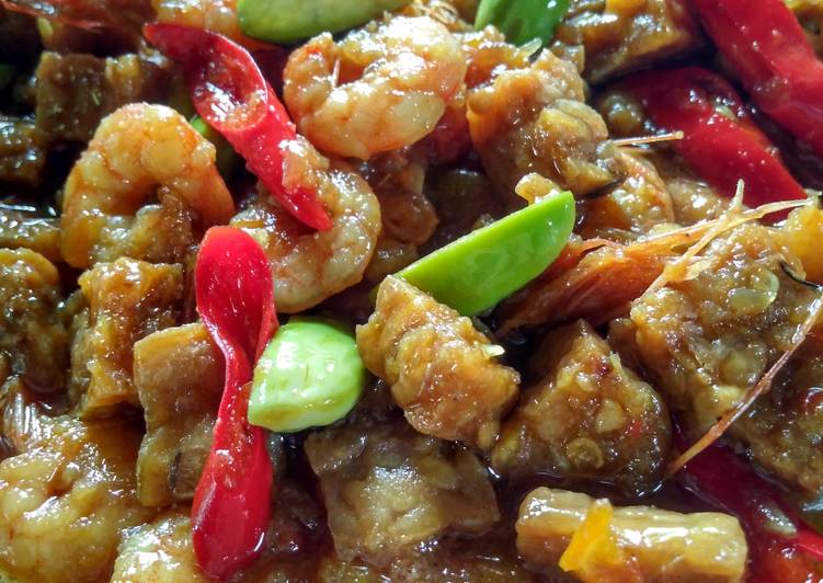 Sambal Goreng Udang Pete