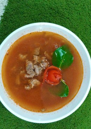 Foto resep Sop tomat daging