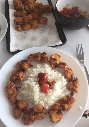 A picture of Black Pepper Chicken.