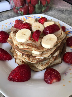 Φωτογραφία της συνταγής Healthy Banana pancakes