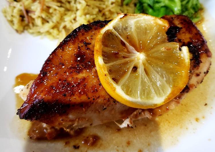 Steps to Prepare Super Quick Homemade Lemony Brown Butter Chicken