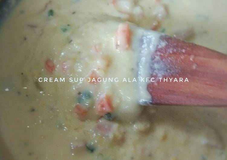 Cream Sup Jagung 🌽 ala KFC