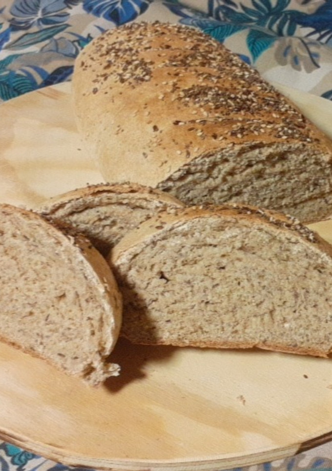 Una foto de Pan Integral Con Mix De Semillas