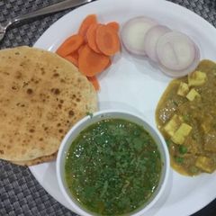 A picture of Authentic Veg Thalli.