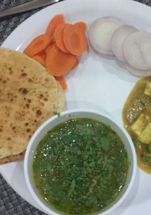 A picture of Authentic Veg Thalli.